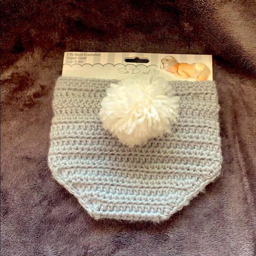 Hand Crocheted Diaper Cover